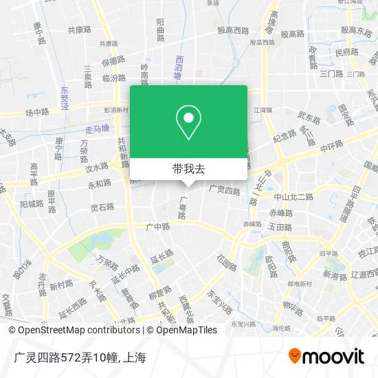 广灵四路572弄10幢地图
