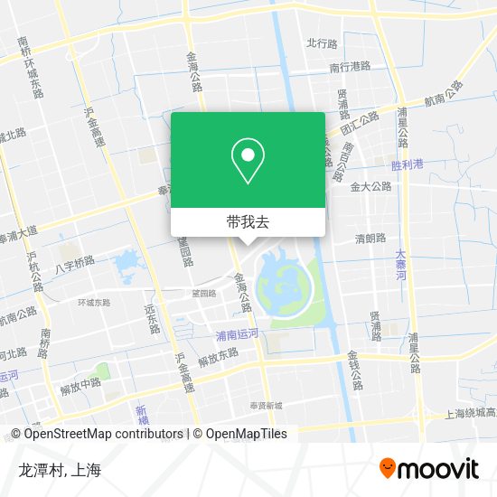 龙潭村地图