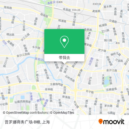 普罗娜商务广场-B幢地图