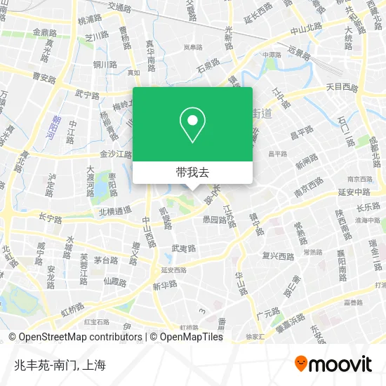 兆丰苑-南门地图