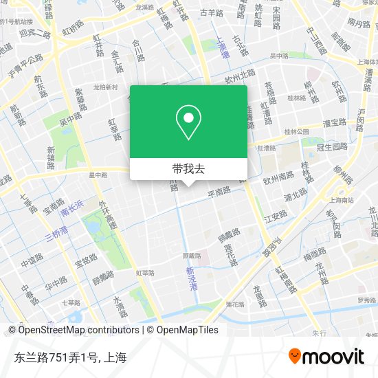 东兰路751弄1号地图