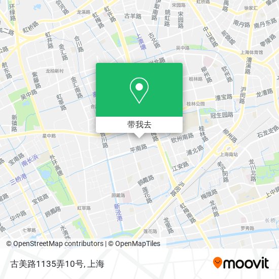 古美路1135弄10号地图