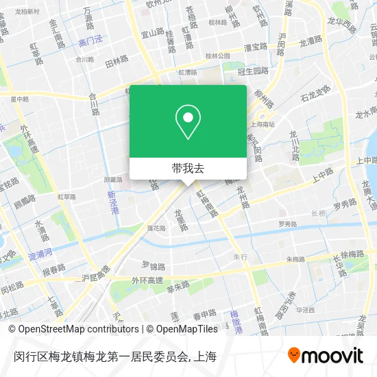 闵行区梅龙镇梅龙第一居民委员会地图