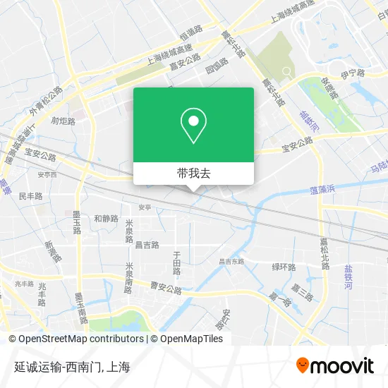 延诚运输-西南门地图