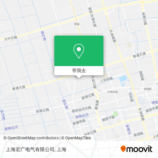 上海宏广电气有限公司地图