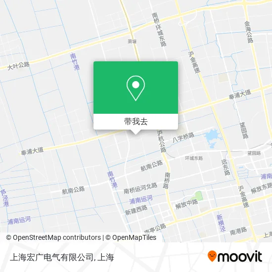 上海宏广电气有限公司地图