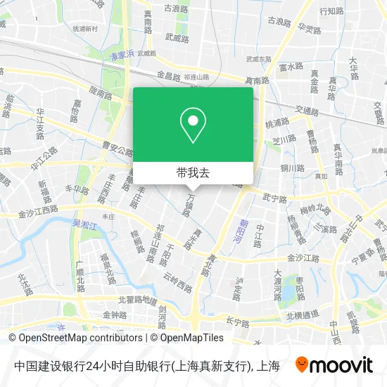 中国建设银行24小时自助银行(上海真新支行)地图