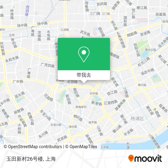 玉田新村26号楼地图