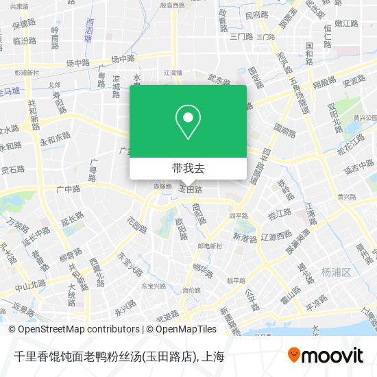 千里香馄饨面老鸭粉丝汤(玉田路店)地图