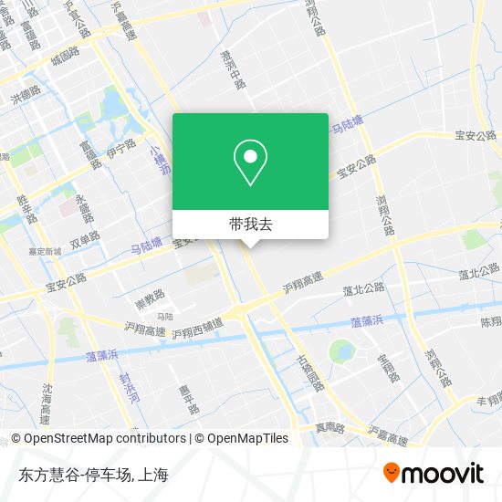 东方慧谷-停车场地图