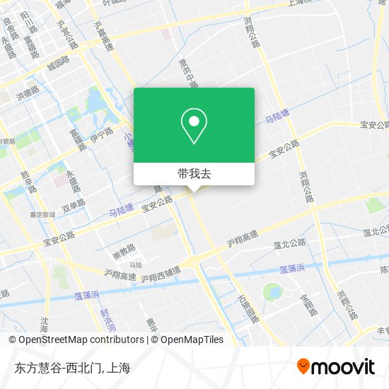 东方慧谷-西北门地图