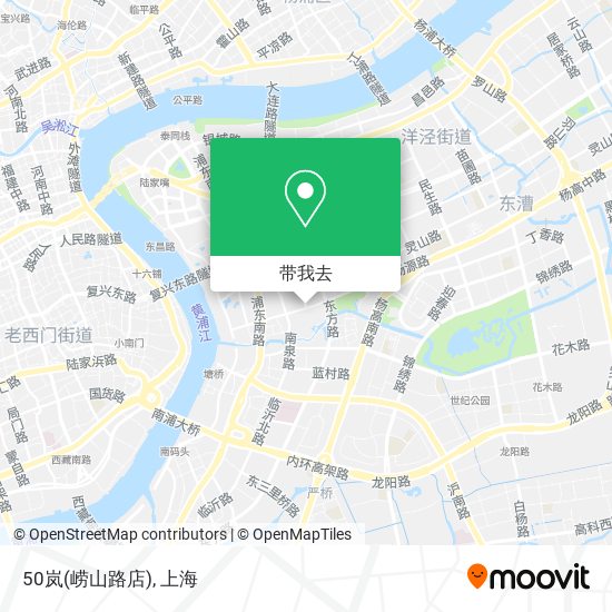 50岚(崂山路店)地图