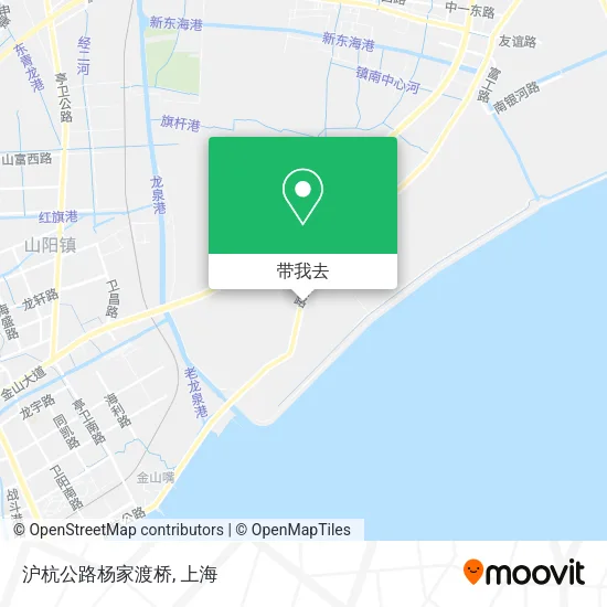 沪杭公路杨家渡桥地图