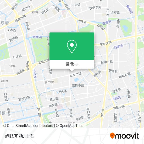 蝴蝶互动地图