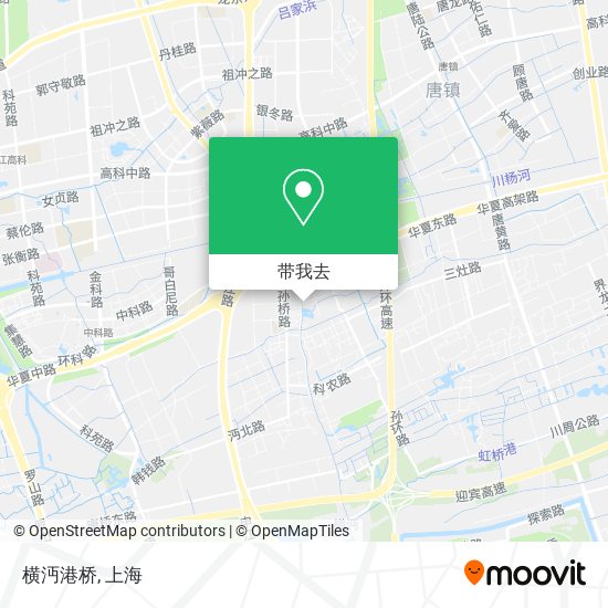 横沔港桥地图