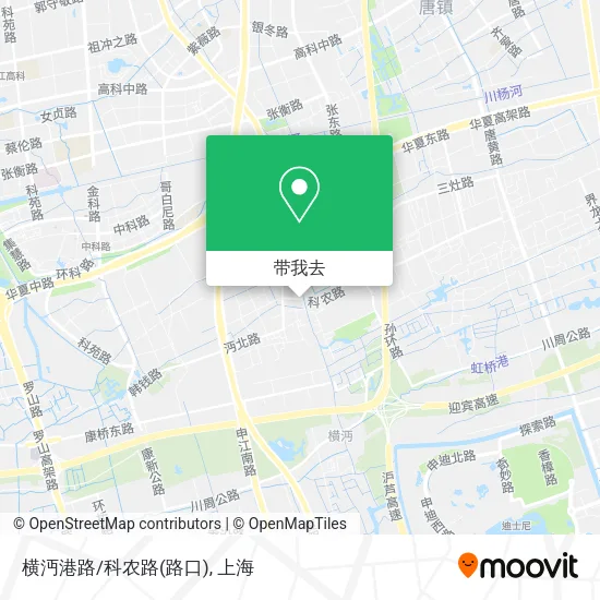 横沔港路/科农路(路口)地图