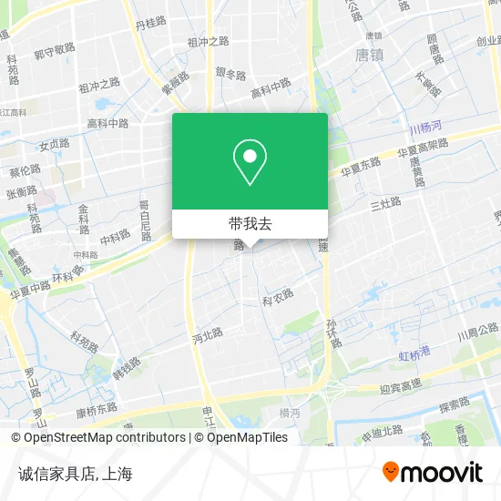 诚信家具店地图