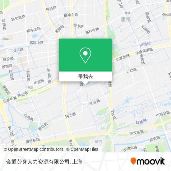 金通劳务人力资源有限公司地图