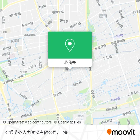 金通劳务人力资源有限公司地图