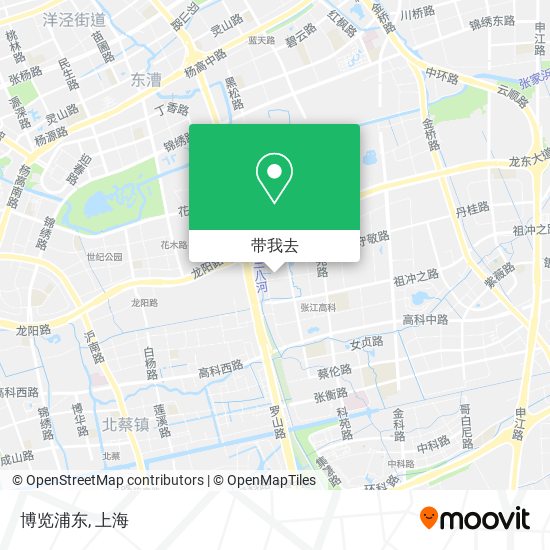 博览浦东地图