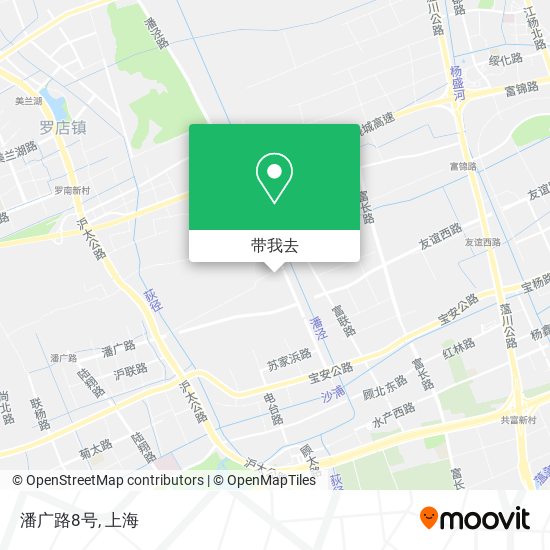 潘广路8号地图