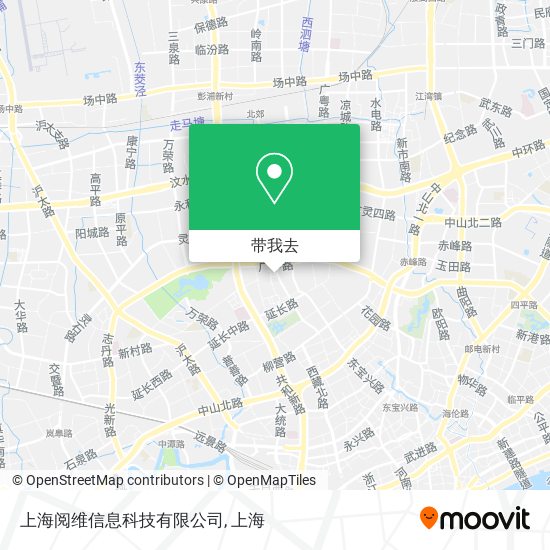 上海阅维信息科技有限公司地图