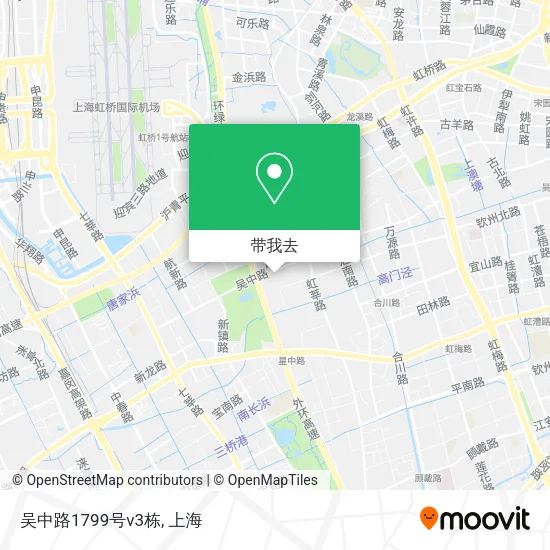 吴中路1799号v3栋地图