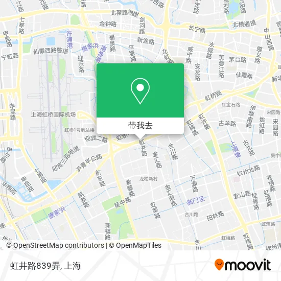 虹井路839弄地图
