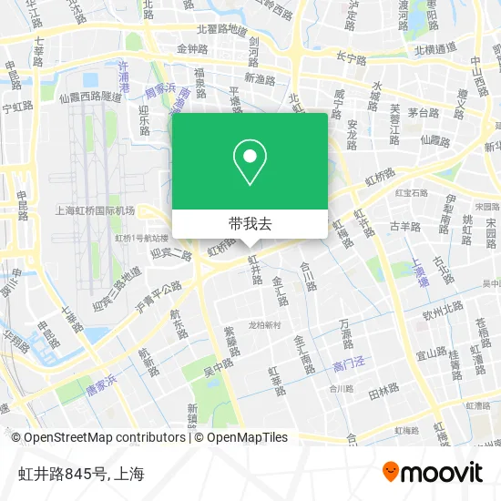 虹井路845号地图