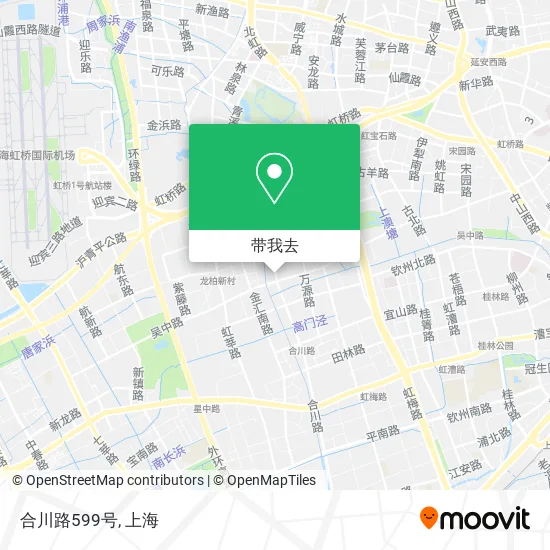 合川路599号地图