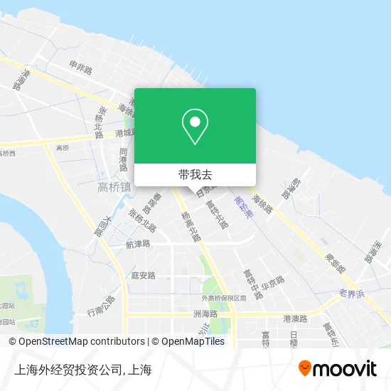 上海外经贸投资公司地图