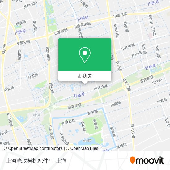 上海晓玫横机配件厂地图