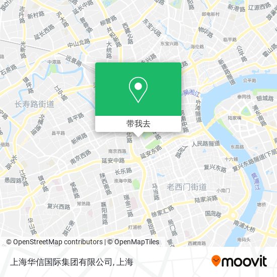 上海华信国际集团有限公司地图