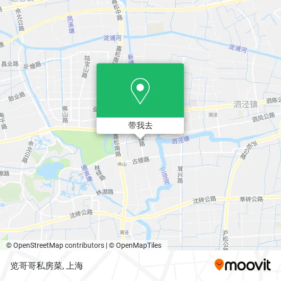 览哥哥私房菜地图