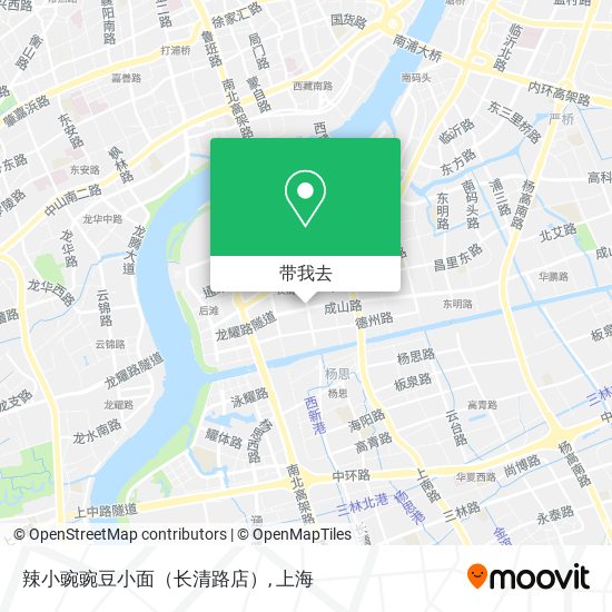 辣小豌豌豆小面（长清路店）地图