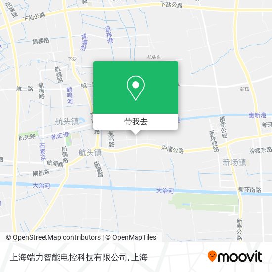 上海端力智能电控科技有限公司地图
