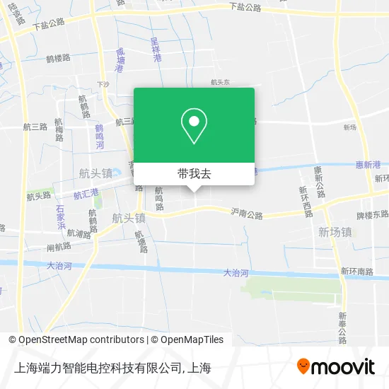 上海端力智能电控科技有限公司地图