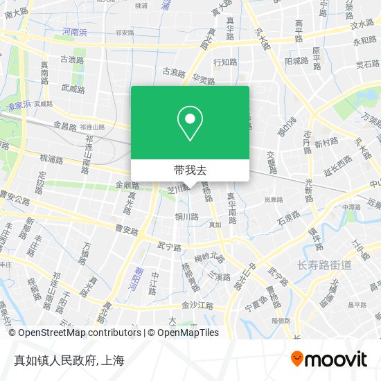 真如镇人民政府地图