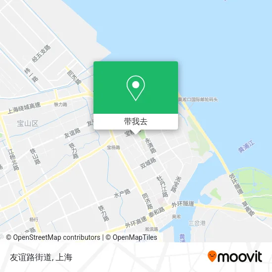 友谊路街道地图