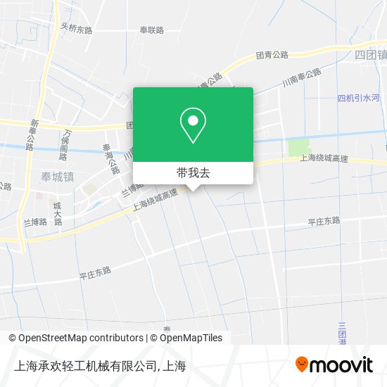 上海承欢轻工机械有限公司地图