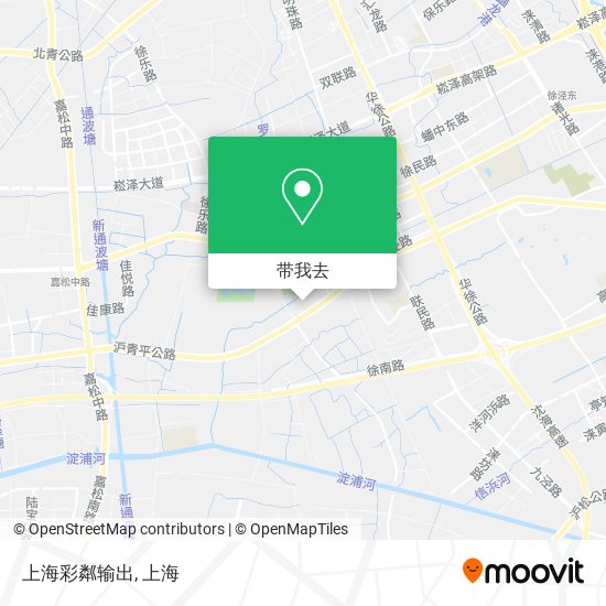 上海彩粼输出地图