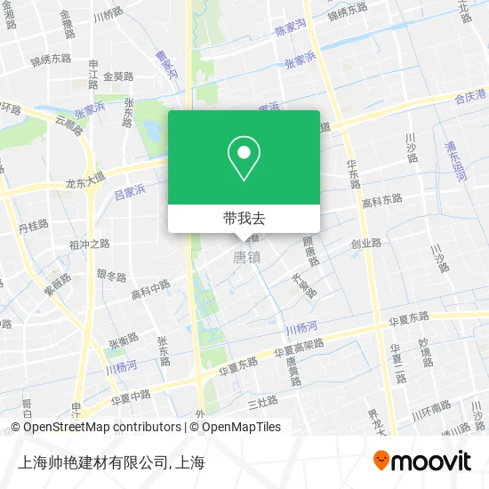 上海帅艳建材有限公司地图