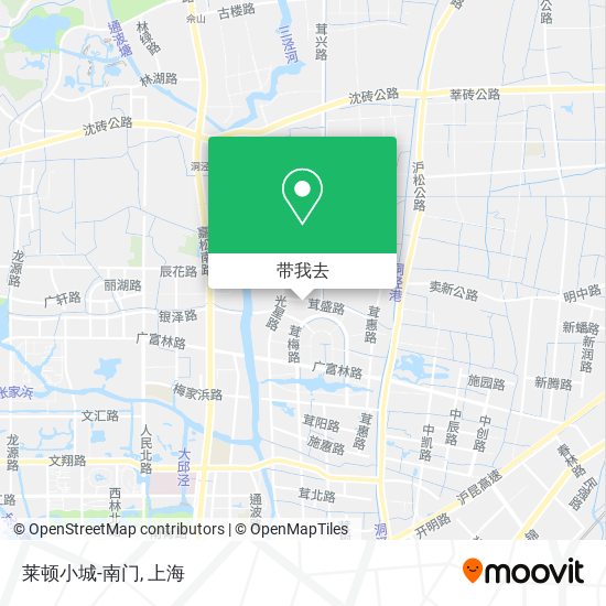 莱顿小城-南门地图