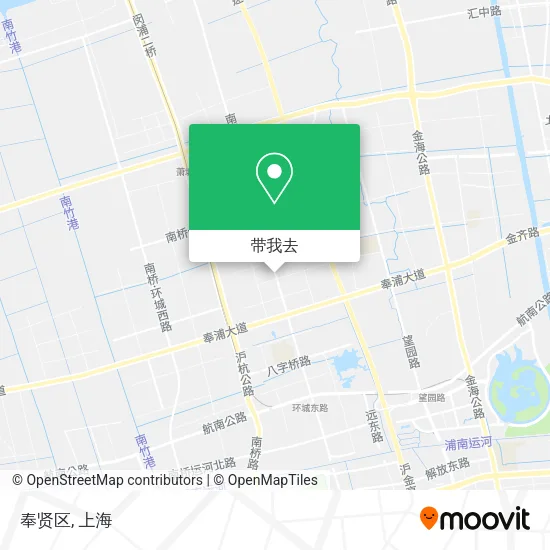奉贤区地图