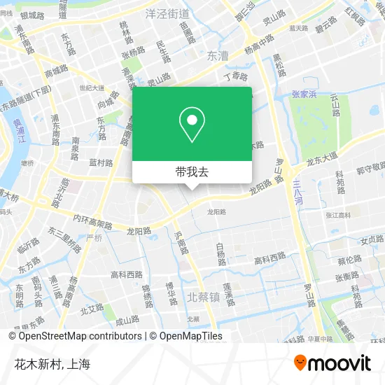 花木新村地图