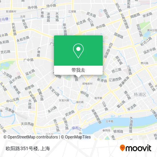 欧阳路351号楼地图