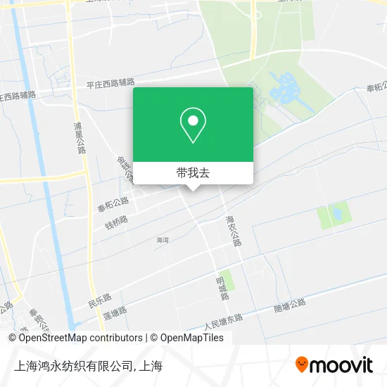 上海鸿永纺织有限公司地图