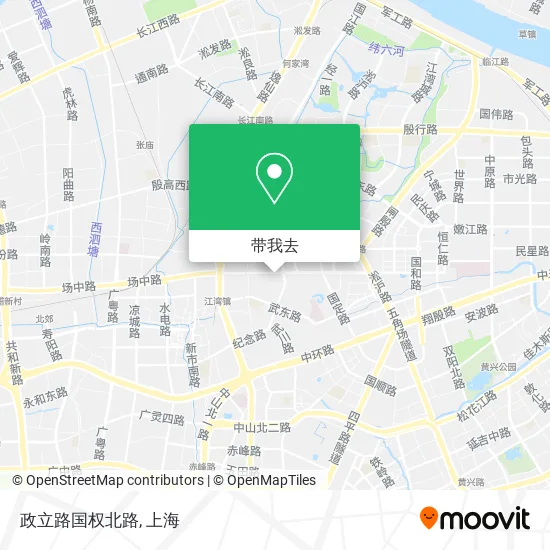 政立路国权北路地图