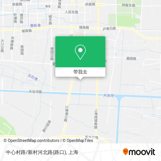 中心村路/新村河北路(路口)地图