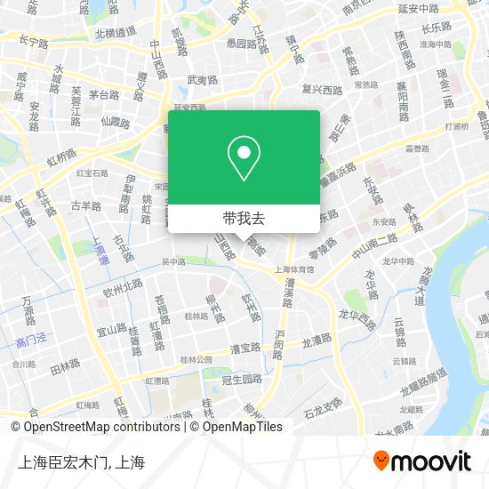 上海臣宏木门地图